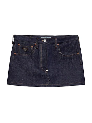 Miniskirt Selvedge Denim