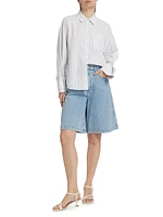 Dana Wide-Leg Longline Shorts