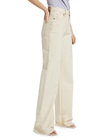 Koren Cuffed Wide-Leg Jeans