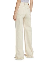 Koren Cuffed Wide-Leg Jeans