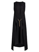 Silk Chain Midi Dress