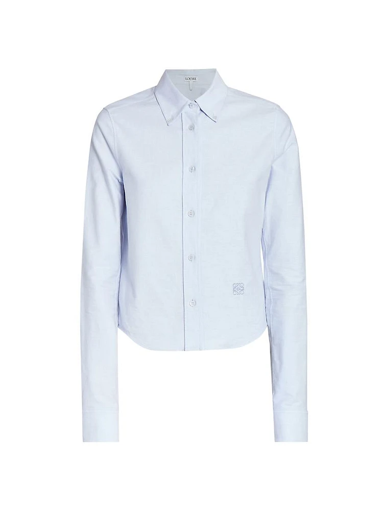 Cotton Button-Up Shirt