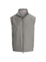 Reversible Zip-Front Vest