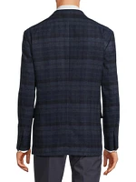 Kent Plaid Wool Blazer