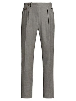 Worsted Wool Trousers