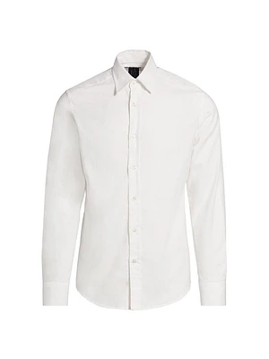 Harnk Cotton Button-Front Shirt