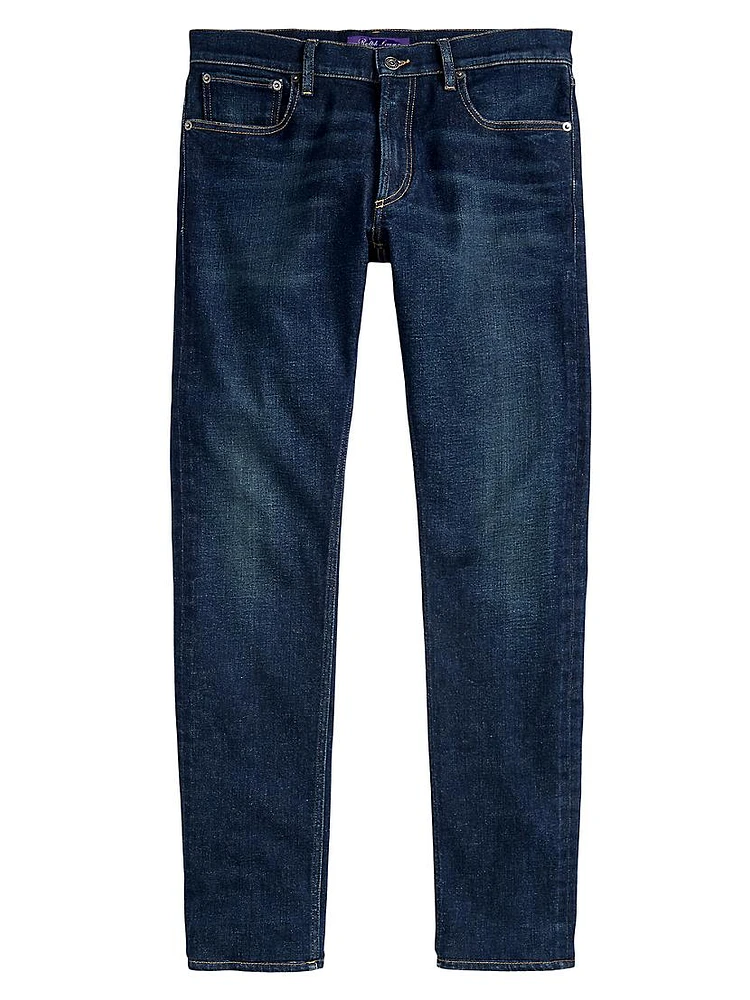 Slim Fit Full Mid-Rise Jeans