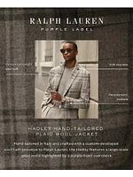 Hadley Plaid Wool Two-Button Jacket