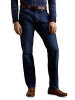 Stretch Straight-Leg Jeans