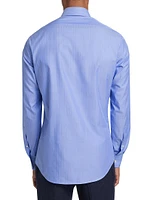 Cotton Button-Front Shirt