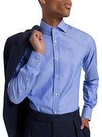 Cotton Button-Front Shirt