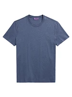 Interlock Cotton Crewneck T-Shirt