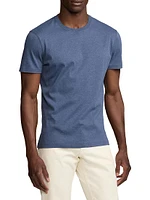 Interlock Cotton Crewneck T-Shirt