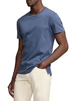 Interlock Cotton Crewneck T-Shirt