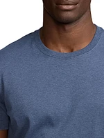 Interlock Cotton Crewneck T-Shirt