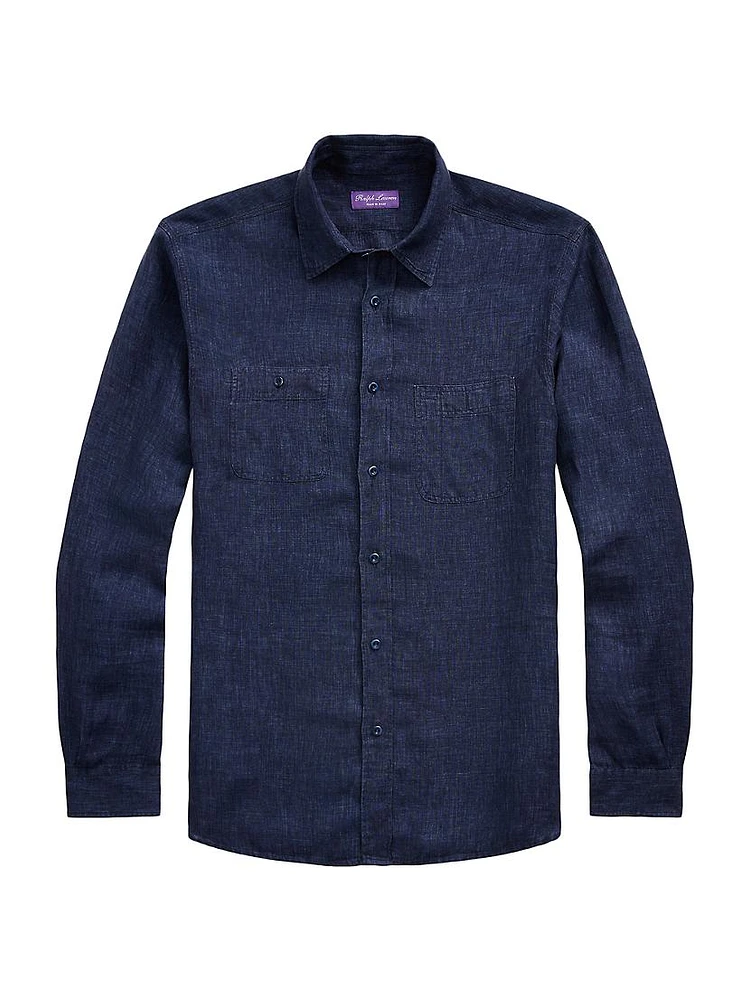 Langley Linen Sport Shirt