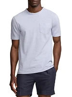 Linen & Cotton-Blend Crewneck T-Shirt