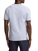 Linen & Cotton-Blend Crewneck T-Shirt