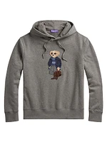 Bear Cotton-Blend Hoodie