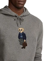 Bear Cotton-Blend Hoodie