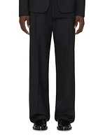 Tailored Pants Wool with Lurex Stripes