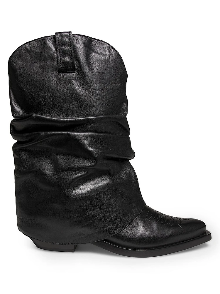 Zachy 40MM Leather Booties