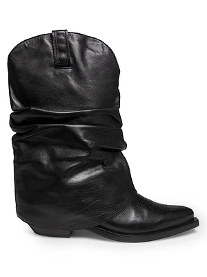 Zachy 40MM Leather Booties