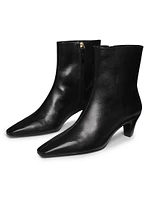 Dellia 65MM Leather Mid-Block Boots