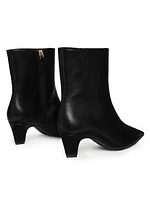 Dellia 65MM Leather Mid-Block Boots