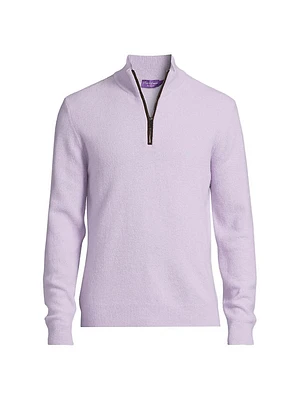 Cashmere Half-Zip Sweater