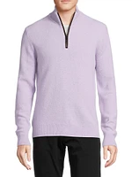 Cashmere Half-Zip Sweater