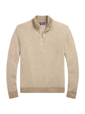 Cashmere Half-Zip Sweater