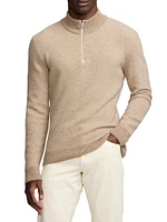 Cashmere Half-Zip Sweater