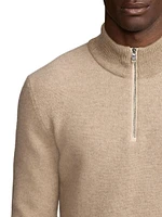 Cashmere Half-Zip Sweater