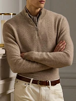 Cashmere Half-Zip Sweater