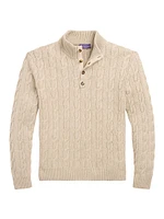 Cashmere Cable-Knit Sweater