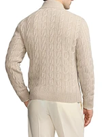 Cashmere Cable-Knit Sweater