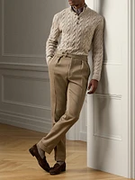 Cashmere Cable-Knit Sweater