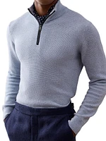 Cashmere Half-Zip Sweater