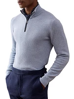 Cashmere Half-Zip Sweater