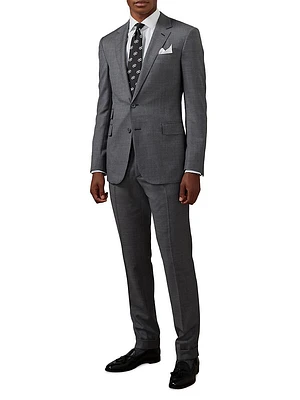 Gregory Wool Single-Breasted Suit