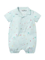 Baby Boy's Sea Friends Romper