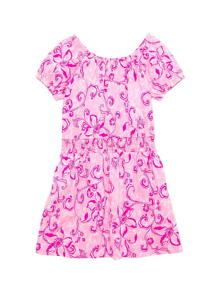 Little Girl's & Wyndmoor Floral Print Dress