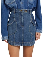 Glenfern Denim Miniskirt