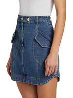 Glenfern Denim Miniskirt