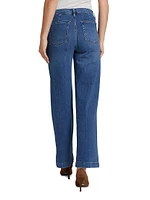 Francoise Wide-Leg High-Rise Jeans