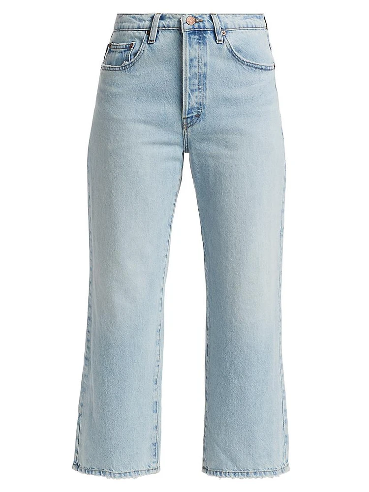 The Slouchy Straight High-Rise Jeans