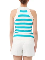 Mariquita Striped Cotton Knit Tank Top