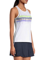 Electric Toile Between The Lines Tank Top