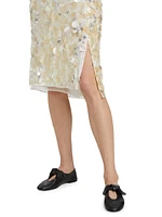 Pailette Midi-Skirt